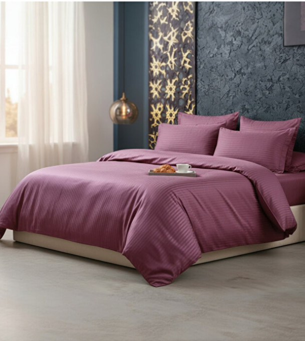 Minteks Deluxe Saten Nevresim Takımı Çift Kişilik
