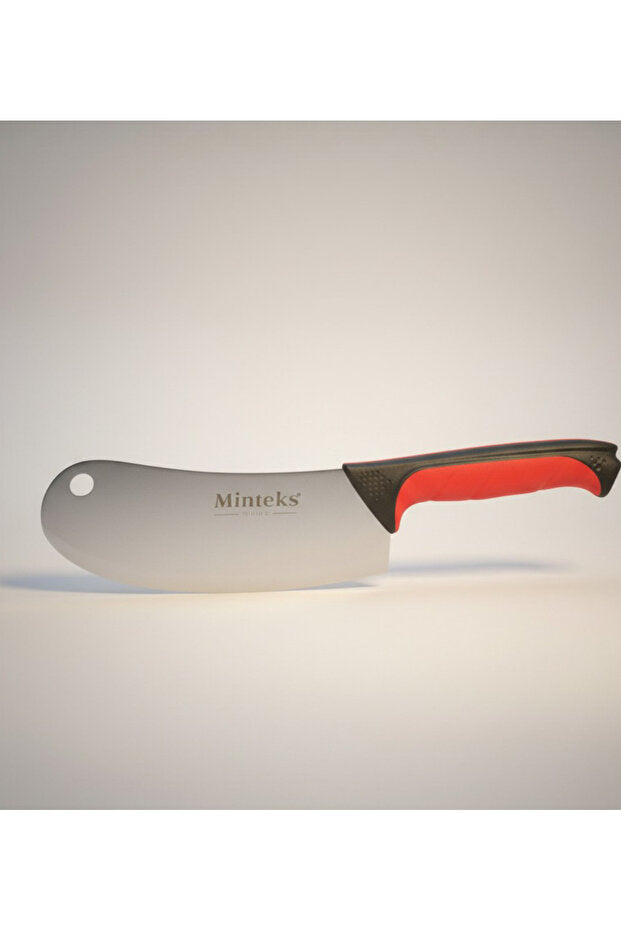 Minteks Home Comfora Paslanmaz Çelik Salata Bıçağı – Ergonomik Çift Renkli Sap