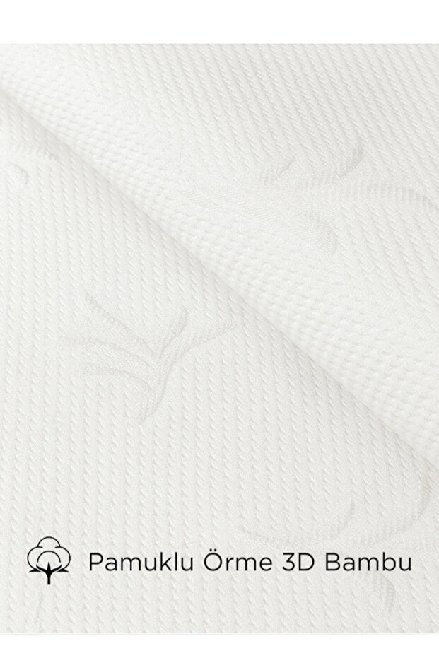 Premium Sıvı Geçirmez Sessiz Alez | 100x200+30 cm Fitted | Tensel Kumaş